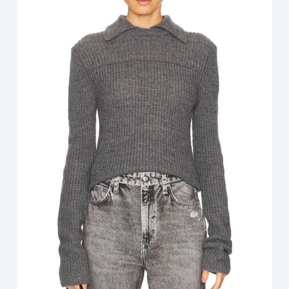 Rag & Bone Wool Blend Gray knit Sweater size S - Picture 1 of 15